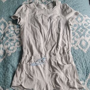 Ivivva Light Gray Short Sleeve Romper